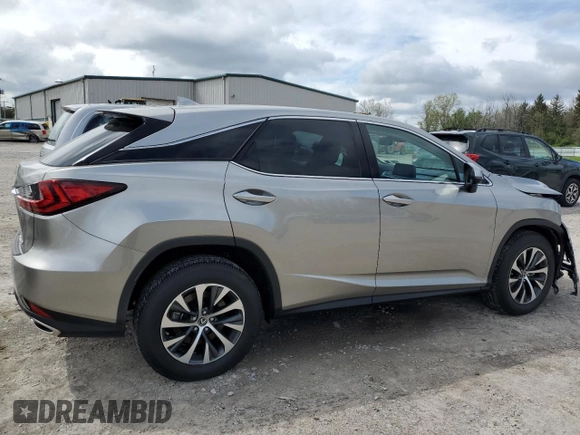 2021 Lexus RX 350 with VIN 2T2AZMDA2MC285201, listed as a Copart auction lot 56396395 with 17,414 mi miles and Salvage Title. Bid and sale history available at DreamBid. Image 3.