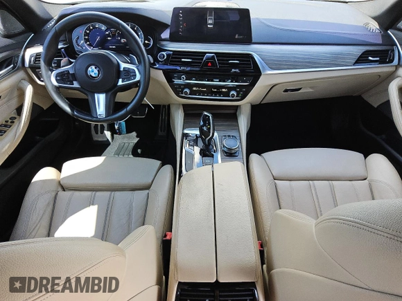 2017 BMW 5 Series 540i with VIN WBAJE5C37HWA92323, listed as a Copart auction lot 53340355 with 94,046 mi miles and Clean title. Bid and sale history available at DreamBid. Image 8.