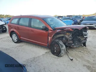 2014 Dodge Journey SE with VIN 3C4PDCAB1ET203414, listed as a Copart auction lot 46216735 with 203,930 mi miles and Salvage Title. Bid and sale history available at carsss.com. Image 4.