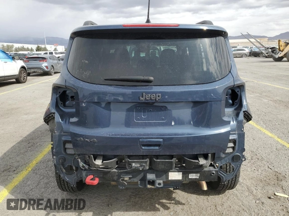 2021 Jeep Renegade Trailhawk с VIN ZACNJDC16MPM92268, выставлен на аукционе Copart как лот 51548315 с пробегом 34 842 миль миль и Списание • Salvage title. История ставок и продаж доступна на DreamBid. Изображение 6.
