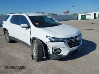 2023 Chevrolet Traverse LT Leather with VIN 1GNEVHKW4PJ276989, listed as a IAAI auction lot 40993865 with 38,265 mi miles. Bid and sale history available at carsss.com. Image 1.