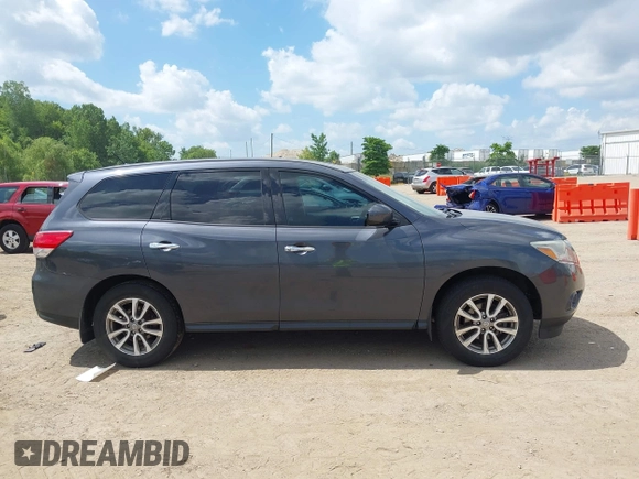 2014 Nissan Pathfinder Platinum with VIN 5N1AR2MMXEC700693, listed as a IAAI auction lot 42587795 with 148,014 mi miles and . Bid and sale history available at DreamBid. Image 13.