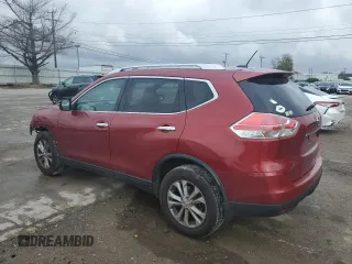 2015 Nissan Rogue S with VIN KNMAT2MT7FP537170, listed as a Copart auction lot 38707564 with 104,281 mi miles and Non Repairable. Bid and sale history available at carsss.com. Image 2.