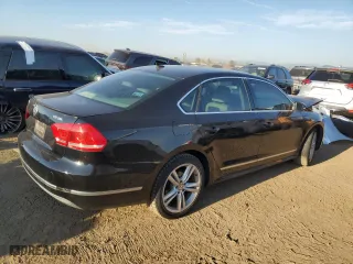 2014 Volkswagen Passat SEL Premium with VIN 1VWCS7A35EC021325, listed as a Copart auction lot 71020814 with 73,982 mi miles and Salvage Title. Bid and sale history available at carsss.com. Image 3.