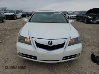 2009 Acura RL Tech Pkg with VIN JH4KB26659C002640, listed as a Copart auction lot 85803444 with 140,863 mi miles and Salvage Title. Bid and sale history available at carsss.com. Image 5.