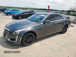 2014 Cadillac CTS Luxury RWD with VIN 1G6AR5SX3E0125747, listed as a Copart auction lot 53171085 with 136,395 mi miles and Salvage Title. Bid and sale history available at carsss.com. Image 1.