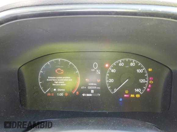 2024 Honda CR-V LX with VIN 2HKRS3H27RH317346, listed as a IAAI auction lot 41351811 with 20,359 mi miles and . Bid and sale history available at DreamBid. Image 7.