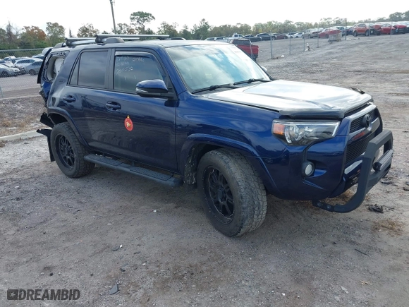 2019 Toyota 4Runner SR5 with VIN JTEZU5JR3K5200409, listed as a IAAI auction lot 41154305 with 64,935 mi miles. Bid and sale history available at carsss.com. Image 1.
