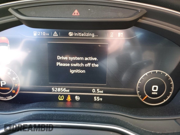 2019 Audi A5 Sportback Premium Plus с VIN WAUENCF56KA077381, выставлен на аукционе Copart как лот 46452555 с пробегом 52 856 миль миль и Списание • Salvage title. История ставок и продаж доступна на DreamBid. Изображение 9.