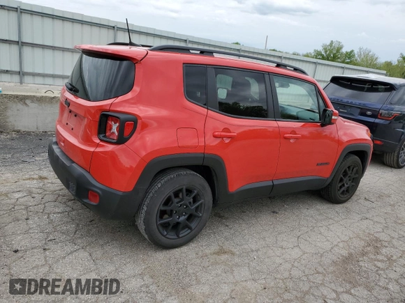 2020 Jeep Renegade Altitude with VIN ZACNJABB1LPL26831, listed as a Copart auction lot 48504324 with 30,462 mi miles and Salvage Title. Bid and sale history available at DreamBid. Image 3.