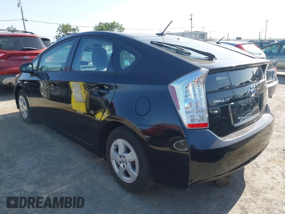 2011 Toyota Prius I z VIN JTDKN3DU0B0302870, wystawiony jako IAAI lot #42398286 z przebiegiem 190 527 mil mil oraz . Historia ofert i sprzedaży dostępna na DreamBid. Obrazek 3.