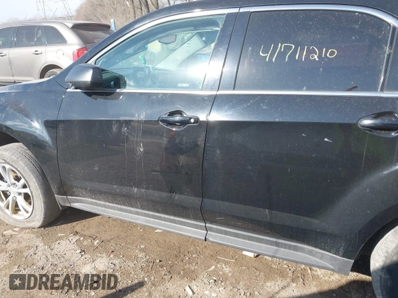 2017 Chevrolet Equinox LS with VIN 2GNFLEEK1H6335206, listed as a IAAI auction lot 41711210 with 99,945 mi miles. Bid and sale history available at carsss.com. Image 14.