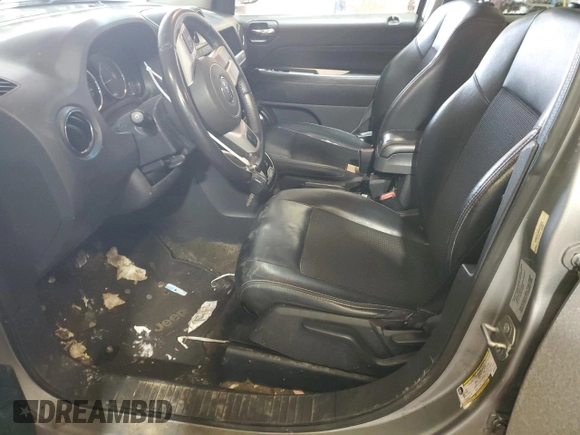 2016 Jeep Compass High Altitude Edition with VIN 1C4NJDEB0GD723578, listed as a Copart auction lot 46068805 with 183,014 mi miles and Salvage Title. Bid and sale history available at carsss.com. Image 7.