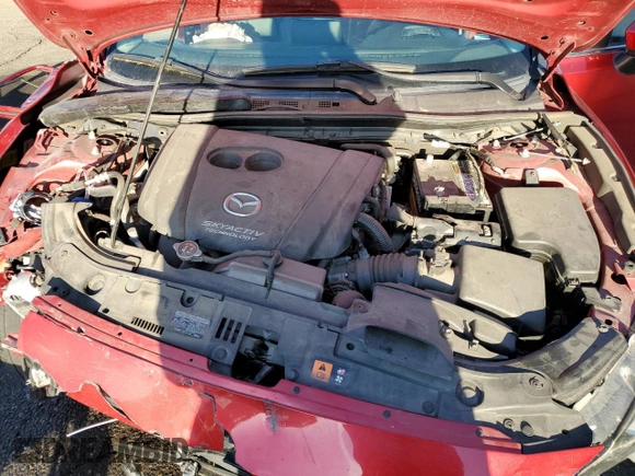 2015 Mazda 3 S Touring with VIN JM1BM1V32F1230325, listed as a Copart auction lot 54427335 with 94,661 mi miles and Salvage Title. Bid and sale history available at DreamBid. Image 11.