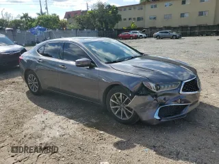 2020 Acura TLX with VIN 19UUB1F35LA014785, listed as a Copart auction lot 68435653 with 43,019 mi miles and Salvage title. Bid and sale history available at DreamBid. Image 4.
