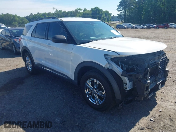 2020 Ford Explorer XLT z VIN 1FMSK7DH2LGA76175, wystawiony jako IAAI lot #42299408 z przebiegiem 96 996 mil mil oraz . Historia ofert i sprzedaży dostępna na DreamBid. Obrazek 1.