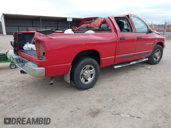 2006 Dodge Ram 2500 SLT with VIN 3D7KR28D16G114956, listed as a IAAI auction lot 41224761 with 285,195 mi miles. Bid and sale history available at carsss.com. Image 4.