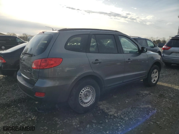 2009 Hyundai Santa Fe GLS with VIN 5NMSG13D89H235543, listed as a Copart auction lot 52861755 with 177,946 mi miles and Clean Title. Bid and sale history available at carsss.com. Image 3.
