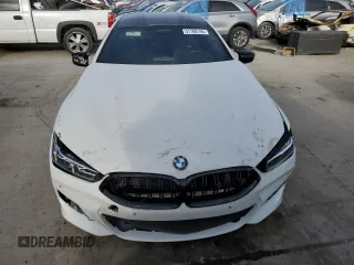2020 BMW M8 Competition with VIN WBSGV0C06LCE13907, listed as a Copart auction lot 51108195 with 24,506 mi miles and Salvage Title. Bid and sale history available at carsss.com. Image 5.