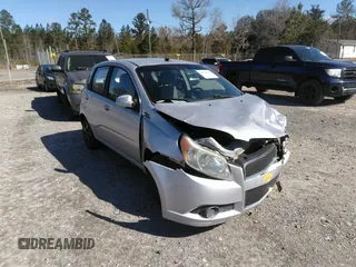 2009 Chevrolet Aveo 1LT with VIN KL1TD66E49B302519, listed as a IAAI auction lot 41740763 with 82,033 mi miles and . Bid and sale history available at DreamBid. Image 1.