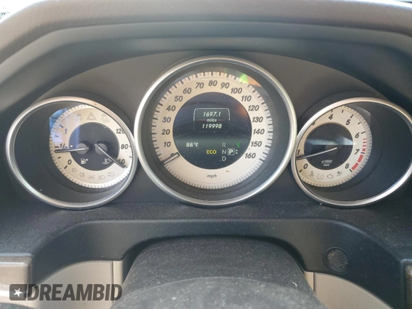 2014 Mercedes-Benz E 350 Sport with VIN WDDHF5KB5EB047443, listed as a Copart auction lot 61970945 with 119,998 mi miles and Salvage title. Bid and sale history available at DreamBid. Image 9.