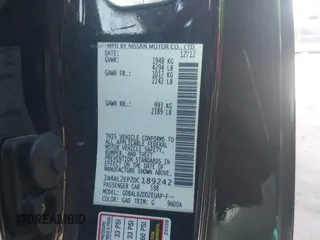 2013 Nissan Altima S with VIN 1N4AL2EP2DC189242, listed as a IAAI auction lot 41703523 with 144,482 mi miles and . Bid and sale history available at DreamBid. Image 9.