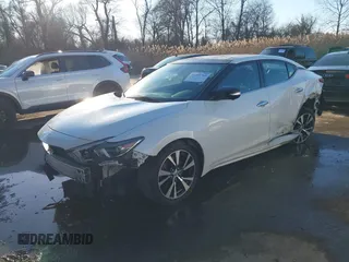 2017 Nissan Maxima SV with VIN 1N4AA6AP2HC384136, listed as a IAAI auction lot 41552763 with 89,657 mi miles and . Bid and sale history available at DreamBid. Image 2.