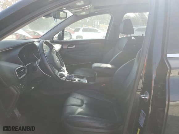 2019 Hyundai Santa Fe Limited with VIN 5NMS53AA2KH124888, listed as a Copart auction lot 47718135 with 98,030 mi miles and Salvage Title. Bid and sale history available at carsss.com. Image 7.