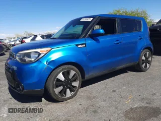 2016 Kia Soul + z VIN KNDJP3A53G7297567, wystawiony jako Copart lot #55268425 z przebiegiem 122 001 mil mil oraz Szkoda całkowita • Salvage title. Historia ofert i sprzedaży dostępna na DreamBid. Obrazek 1.