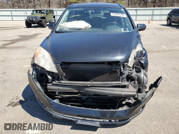 2007 Honda CR-V EX-L with VIN JHLRE48757C008463, listed as a Copart auction lot 53600195 with 128,197 mi miles and Salvage Title. Bid and sale history available at carsss.com. Image 5.