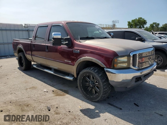 2004 Ford F-250 XL with VIN 1FTNW21P64EC29366, listed as a Copart auction lot 58463945 with 311,778 mi miles and Salvage title. Bid and sale history available at DreamBid. Image 4.