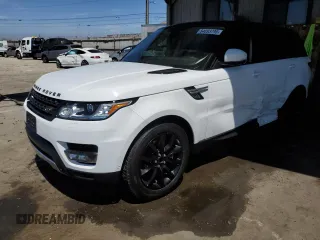 2014 Land Rover Range Rover Sport HSE with VIN SALWR2WFXEA367019, listed as a Copart auction lot 54093795 with 116,096 mi miles and Salvage title. Bid and sale history available at DreamBid. Image 1.