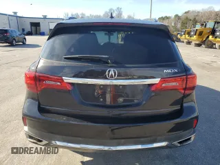 2017 Acura MDX Advance with VIN 5FRYD3H8XHB007018, listed as a Copart auction lot 45376275 with 116,938 mi miles and Salvage title. Bid and sale history available at DreamBid. Image 6.