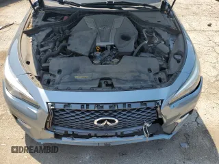 2018 Infiniti Q50 Luxe with VIN JN1EV7AP2JM364199, listed as a Copart auction lot 63623175 with 132,752 mi miles and Clean title. Bid and sale history available at DreamBid. Image 11.