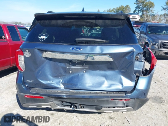 2020 Ford Explorer XLT with VIN 1FMSK7DH5LGC41331, listed as a IAAI auction lot 41491137 with 28,242 mi miles. Bid and sale history available at carsss.com. Image 16.