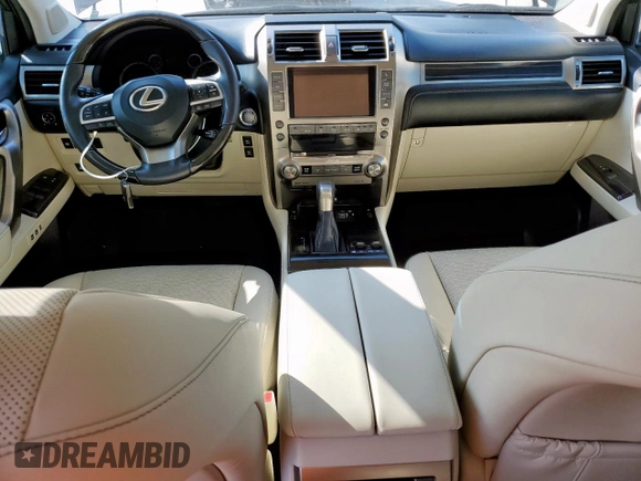 2020 Lexus GX 460 Premium with VIN JTJAM7BX9L5247579, listed as a Copart auction lot 58693505 with Not provided miles and Salvage title. Bid and sale history available at DreamBid. Image 8.