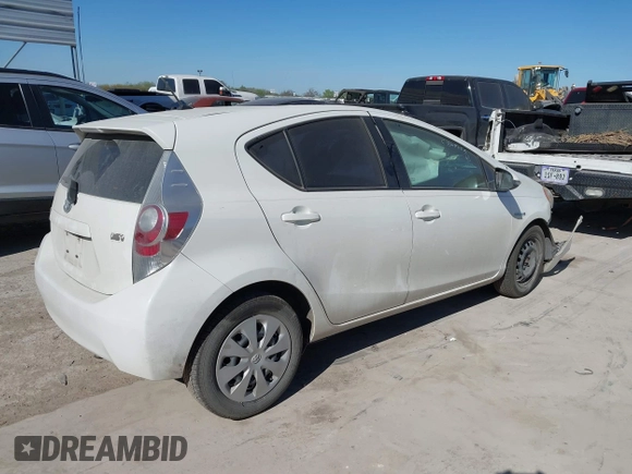 2014 Toyota Prius One with VIN JTDKDTB32E1069313, listed as a IAAI auction lot 41848910 with 287,698 mi miles and . Bid and sale history available at DreamBid. Image 4.