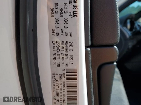 2018 Jeep Grand Cherokee Altitude with VIN 1C4RJFAG8JC189564, listed as a Copart auction lot 55488625 with 69,871 mi miles and Salvage title. Bid and sale history available at DreamBid. Image 13.