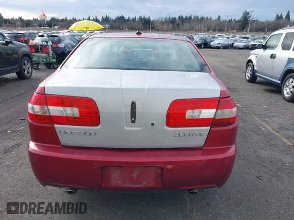 2008 Lincoln MKZ with VIN 3LNHM28T98R645089, listed as a IAAI auction lot 41601946 with 128,480 mi miles. Bid and sale history available at carsss.com. Image 17.