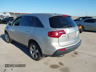 2010 Acura MDX Technology Pkg with VIN 2HNYD2H65AH525722, listed as a IAAI auction lot 41729833 with 166,778 mi miles. Bid and sale history available at carsss.com. Image 3.