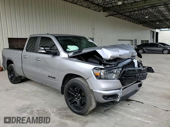 2021 Ram 1500 Big Horn with VIN 1C6RREBT5MN574868, listed as a Copart auction lot 56303495 with 119,058 mi miles and Salvage title. Bid and sale history available at DreamBid. Image 13.