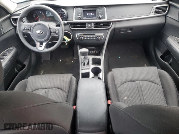 2017 Kia Optima LX with VIN 5XXGT4L39HG138715, listed as a Copart auction lot 53119475 with 44,936 mi miles and Salvage Title. Bid and sale history available at carsss.com. Image 8.