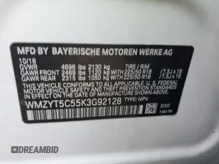 2019 MINI Countryman Cooper S with VIN WMZYT5C55K3G92128, listed as a Copart auction lot 88427445 with 68,689 mi miles and Salvage Title. Bid and sale history available at carsss.com. Image 15.