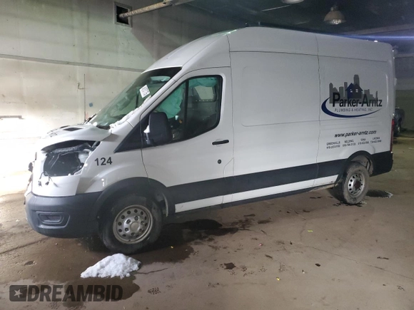 2022 Ford Transit Cargo with VIN 1FTBR2X80NKA68123, listed as a Copart auction lot 45157175 with 72,668 mi miles and Non Repairable. Bid and sale history available at DreamBid. Image 1.