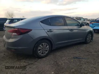 2019 Hyundai Elantra SE with VIN 5NPD74LF4KH432696, listed as a Copart auction lot 45375325 with 124,270 mi miles and Salvage Title. Bid and sale history available at DreamBid. Image 3.