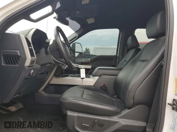 2022 Ford F-250 XL with VIN 1FT7W2BN5NEG23402, listed as a Copart auction lot 59352125 with 41,262 mi miles and Salvage title. Bid and sale history available at DreamBid. Image 7.