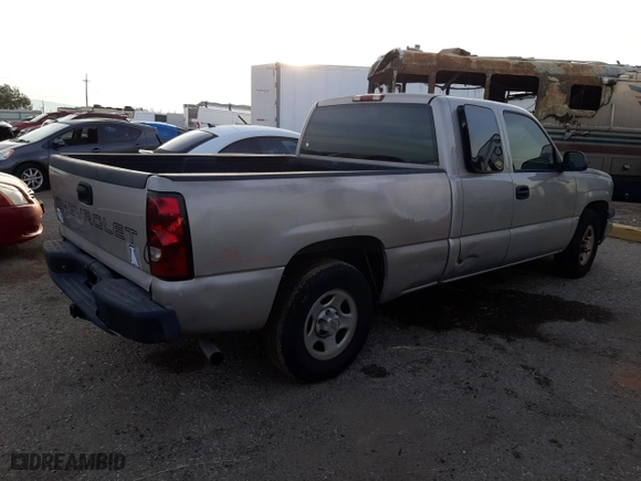 2004 Chevrolet Silverado 1500 with VIN 1GCEC19X14Z340746, listed as a Copart auction lot 71253082 with 0 mi miles and Salvage Title. Bid and sale history available at carsss.com. Image 3.