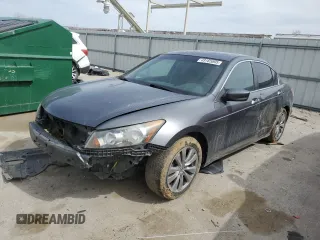 2012 Honda Accord EX with VIN 1HGCP2F76CA187270, listed as a Copart auction lot 49165805 with 158,037 mi miles and Salvage title. Bid and sale history available at DreamBid. Image 1.