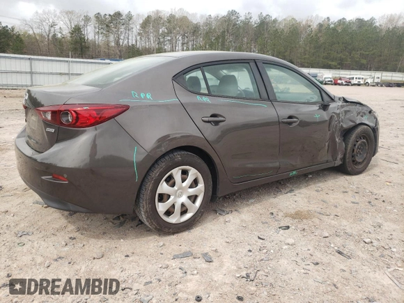 2016 Mazda 3 i Sport with VIN 3MZBM1T70GM274573, listed as a Copart auction lot 51748125 with 146,936 mi miles and Clean Title. Bid and sale history available at carsss.com. Image 3.