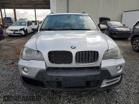 2007 BMW X5 3.0si with VIN 4USFE43567LY77542, listed as a Copart auction lot 48221585 with 166,414 mi miles and Salvage Title. Bid and sale history available at carsss.com. Image 5.